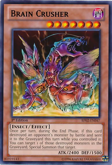 Brain Crusher [BP02-EN047] Rare | Odin's Place