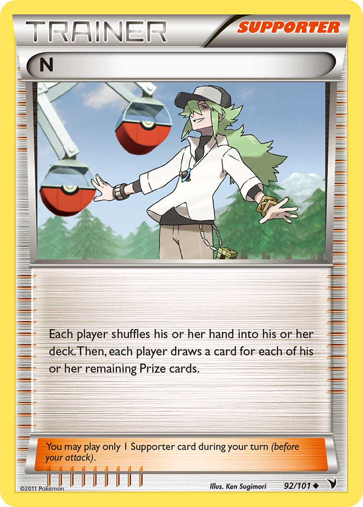 N (92/101) [Black & White: Noble Victories] | Odin's Place