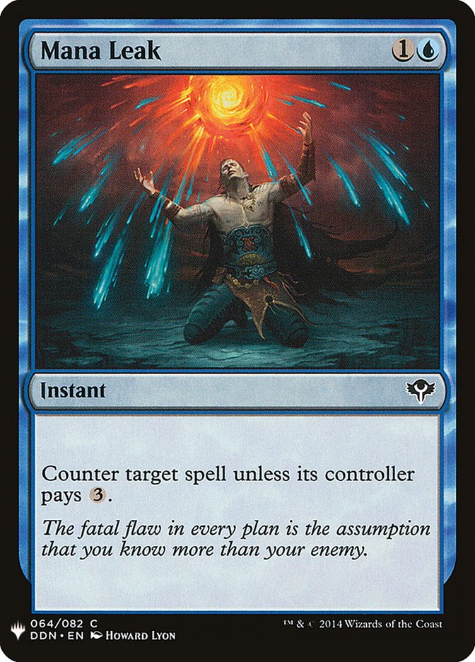 Mana Leak [Mystery Booster] | Odin's Place