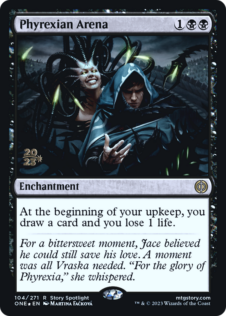 Phyrexian Arena [Phyrexia: All Will Be One Prerelease Promos] | Odin's Place