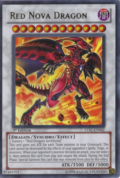 Red Nova Dragon [STBL-EN042] Ultra Rare | Odin's Place