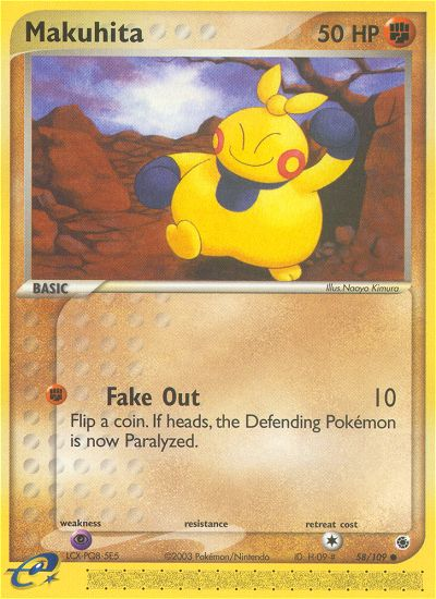 Makuhita (58/109) [EX: Ruby & Sapphire] | Odin's Place