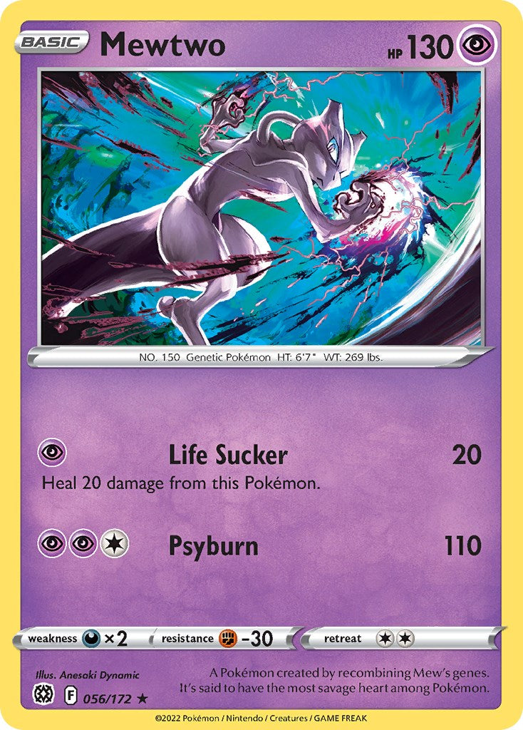 Mewtwo (056/172) (Cosmos Holo) [Sword & Shield: Black Star Promos] | Odin's Place
