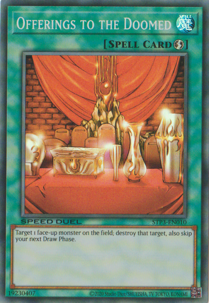 Offerings to the Doomed [STP3-EN010] Super Rare | Odin's Place