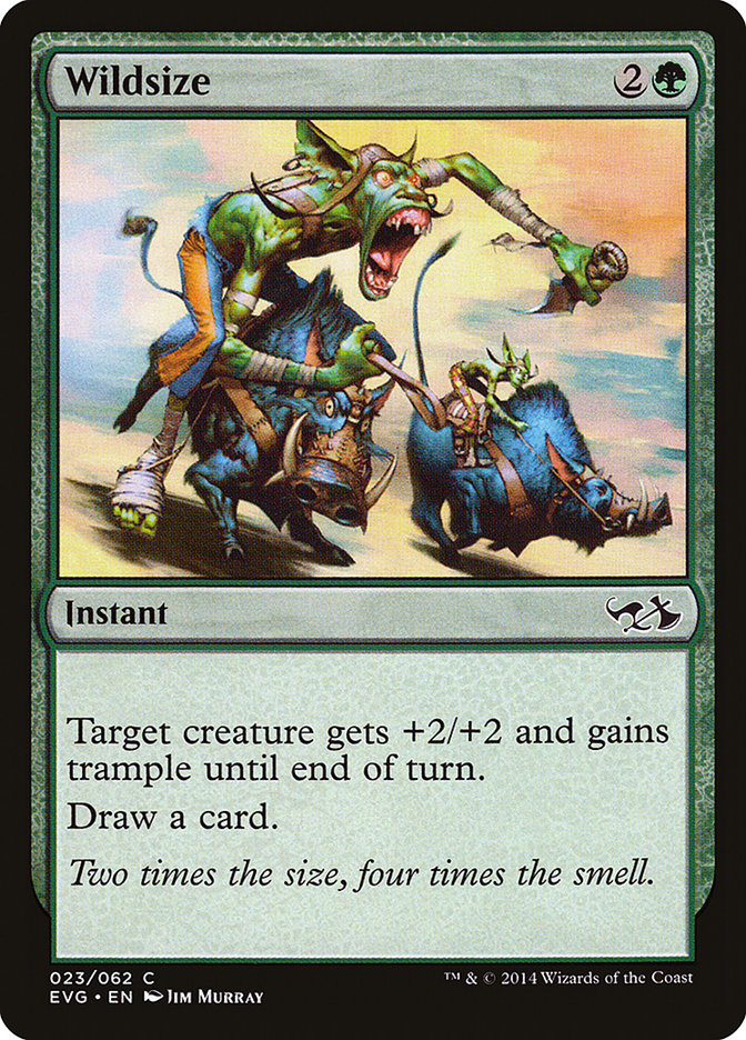 Wildsize (23) (Elves vs. Goblins) [Duel Decks Anthology] | Odin's Place