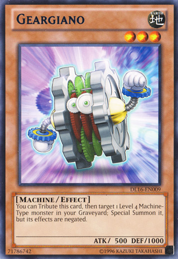 Geargiano (Blue) [DL16-EN009] Rare | Odin's Place