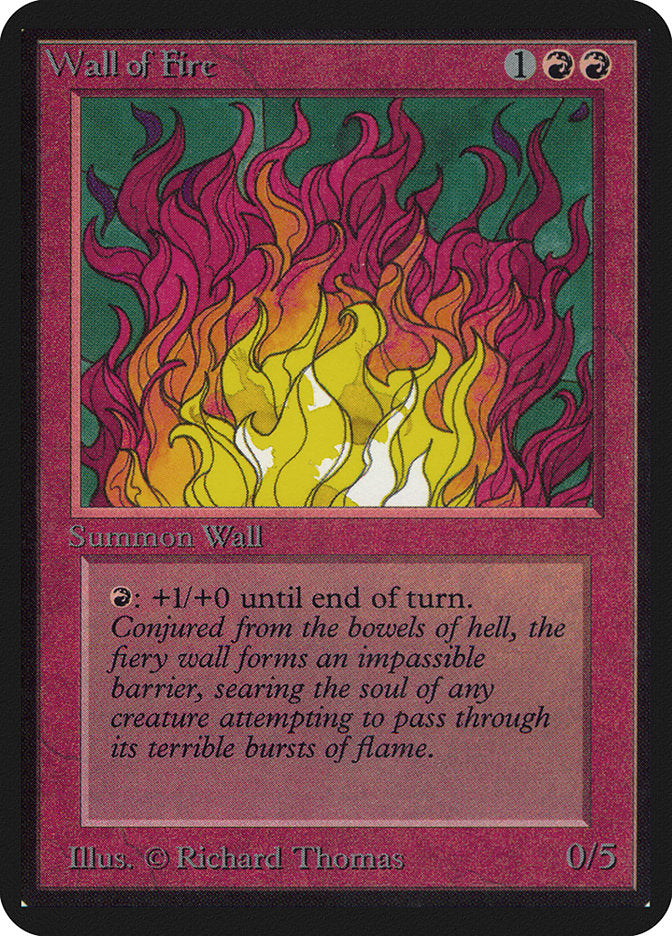 Wall of Fire (181) [Alpha Edition] | Odin's Place