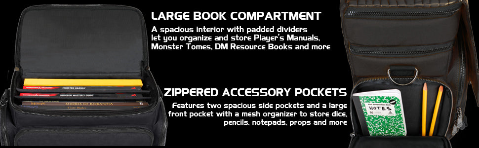 Enhance Tabletop RPG Adventurer's Bag Collector's Edition Black | Odin's Place