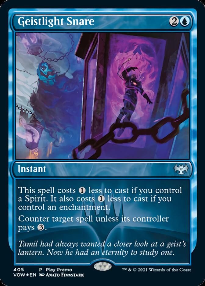 Geistlight Snare (Play Promo) [Innistrad: Crimson Vow] | Odin's Place