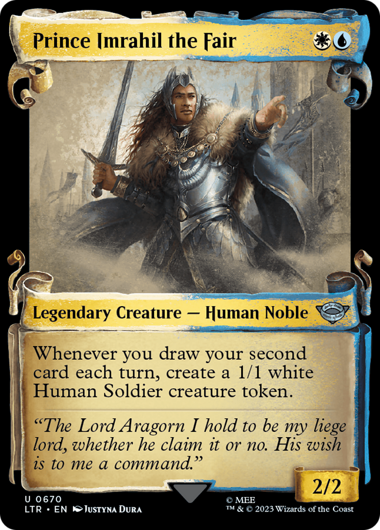 Prince Imrahil the Fair [The Lord of the Rings: Tales of Middle-Earth Showcase Scrolls] | Odin's Place