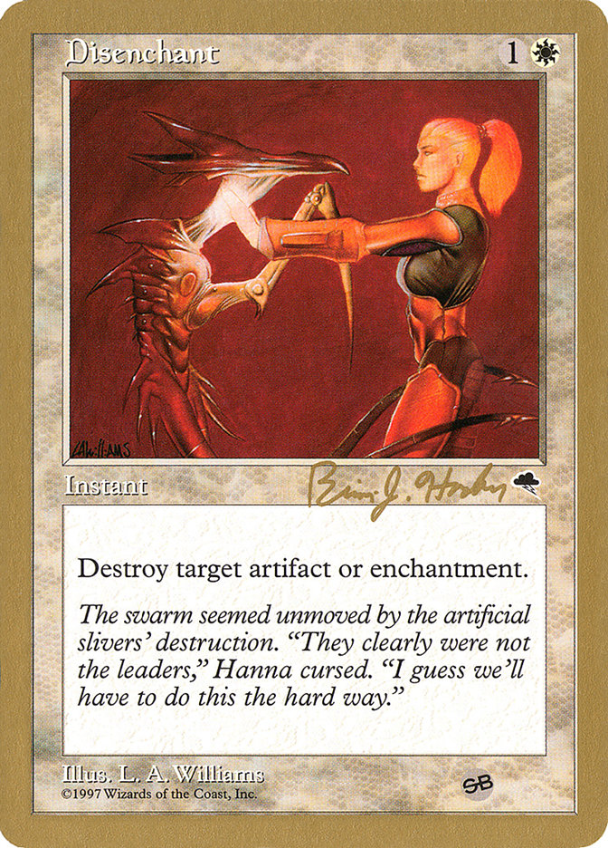 Disenchant (Brian Hacker) (SB) [World Championship Decks 1998] | Odin's Place