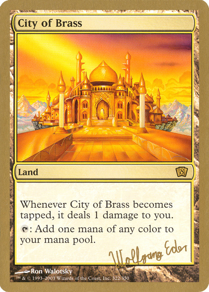 City of Brass (Wolfgang Eder) [World Championship Decks 2003] | Odin's Place