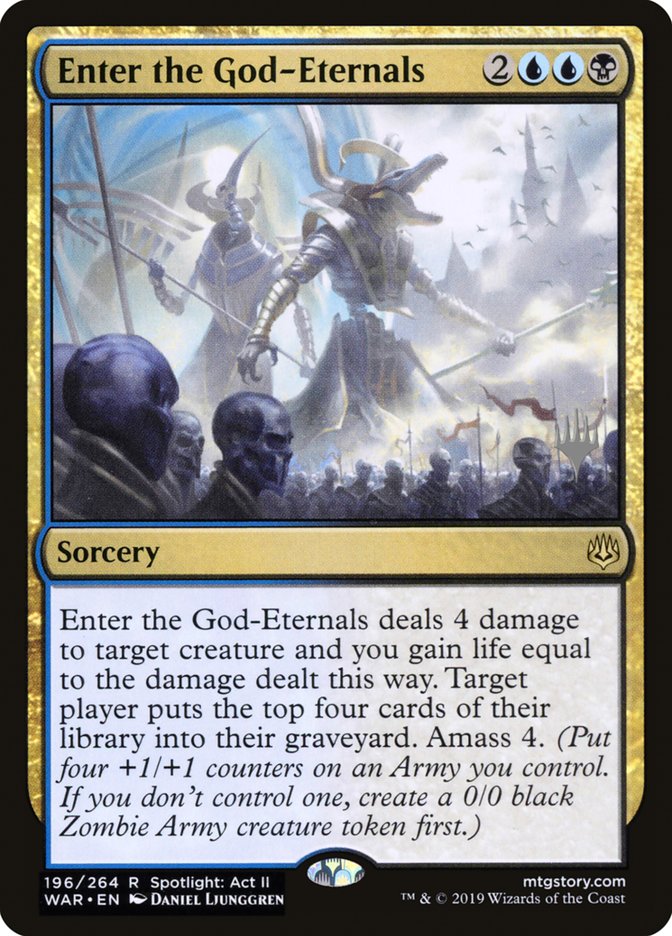 Enter the God-Eternals (Promo Pack) [War of the Spark Promos] | Odin's Place