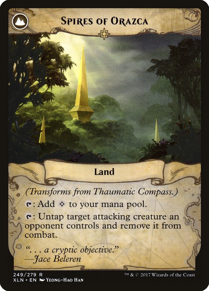 Thaumatic Compass // Spires of Orazca [Ixalan] | Odin's Place