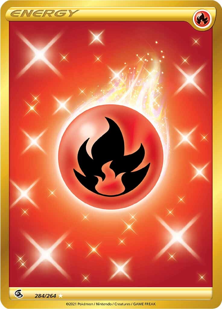 Fire Energy (284/264) [Sword & Shield: Fusion Strike] | Odin's Place
