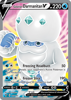 Galarian Darmanitan V (169/185) [Sword & Shield: Vivid Voltage] | Odin's Place