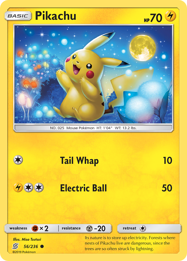Pikachu (56/236) [Sun & Moon: Unified Minds] | Odin's Place