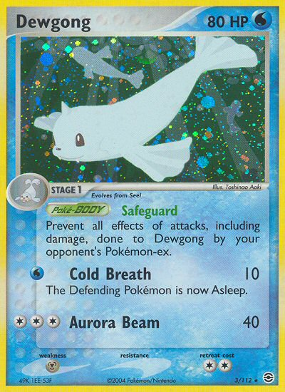 Dewgong (3/112) [EX: FireRed & LeafGreen] | Odin's Place