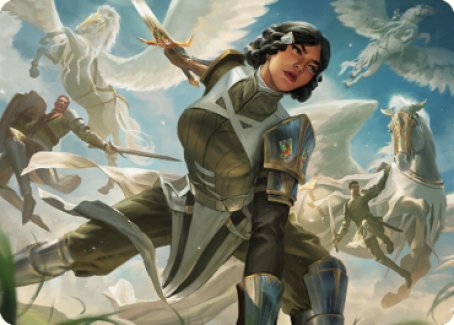 Resolute Reinforcements Art [Dominaria United Art Series] | Odin's Place