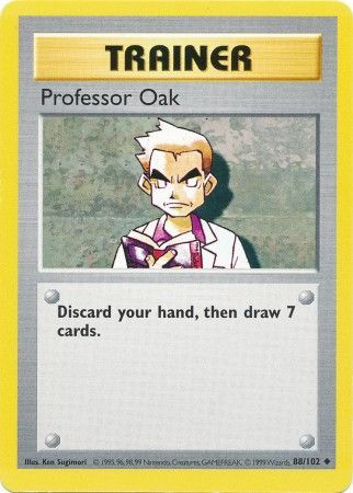 Professor Oak (88/102) [Base Set Shadowless Unlimited] | Odin's Place