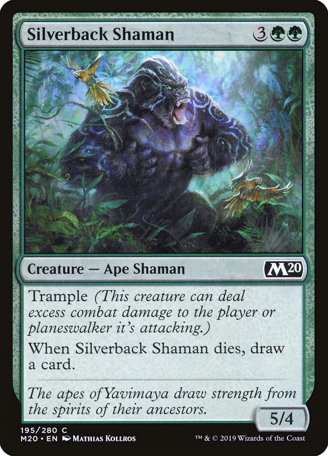 Silverback Shaman [Core Set 2020] | Odin's Place