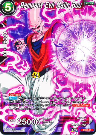 Rampant Evil Majin Buu (EX03-05) [Ultimate Box] | Odin's Place