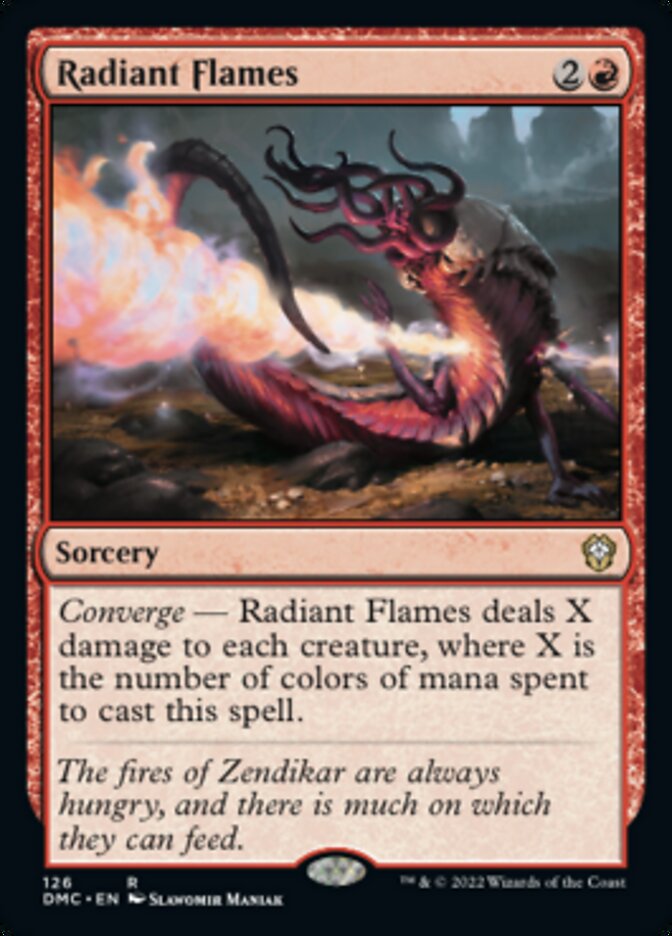 Radiant Flames [Dominaria United Commander] | Odin's Place