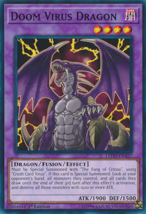Doom Virus Dragon [LEDD-ENA37] Common | Odin's Place