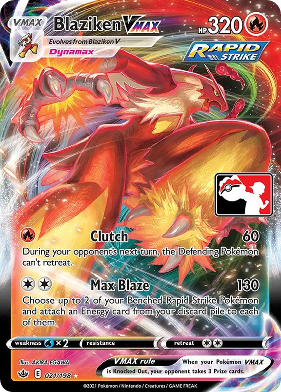 Blaziken VMAX (021/198) [Prize Pack Series One] | Odin's Place