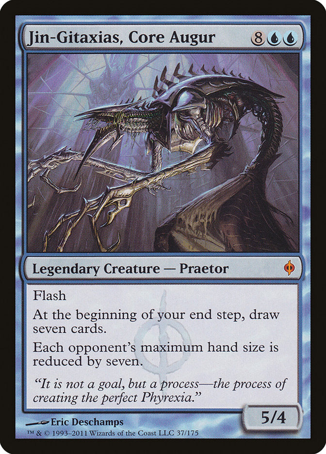 Jin-Gitaxias, Core Augur (37) [New Phyrexia] | Odin's Place