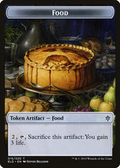 Human Rogue // Food (15) Double-Sided Token [Throne of Eldraine Tokens] | Odin's Place