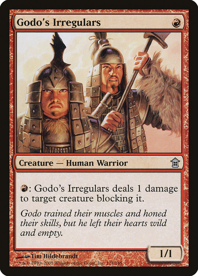 Godo's Irregulars (101) [Saviors of Kamigawa] | Odin's Place