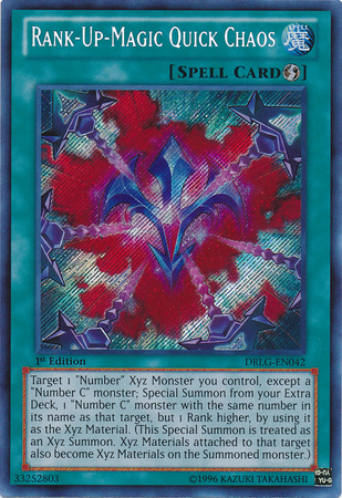 Rank-Up-Magic Quick Chaos [DRLG-EN042] Secret Rare | Odin's Place