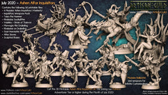 Dragon's Lair Printed Mini: Ashen Alfar Inquisitors Set | Odin's Place