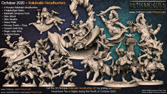 Dragon's Lair Printed Mini: Rakshakin Headhunters | Odin's Place