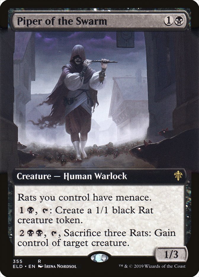 Piper of the Swarm (Extended Art) [Throne of Eldraine] | Odin's Place