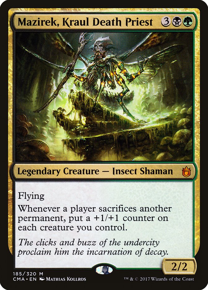 Mazirek, Kraul Death Priest (185) [Commander Anthology] | Odin's Place