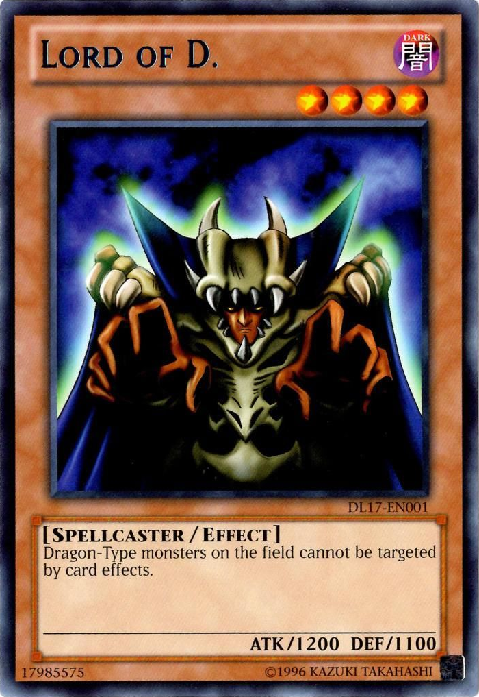 Lord of D. (Blue) [DL17-EN001] Rare | Odin's Place
