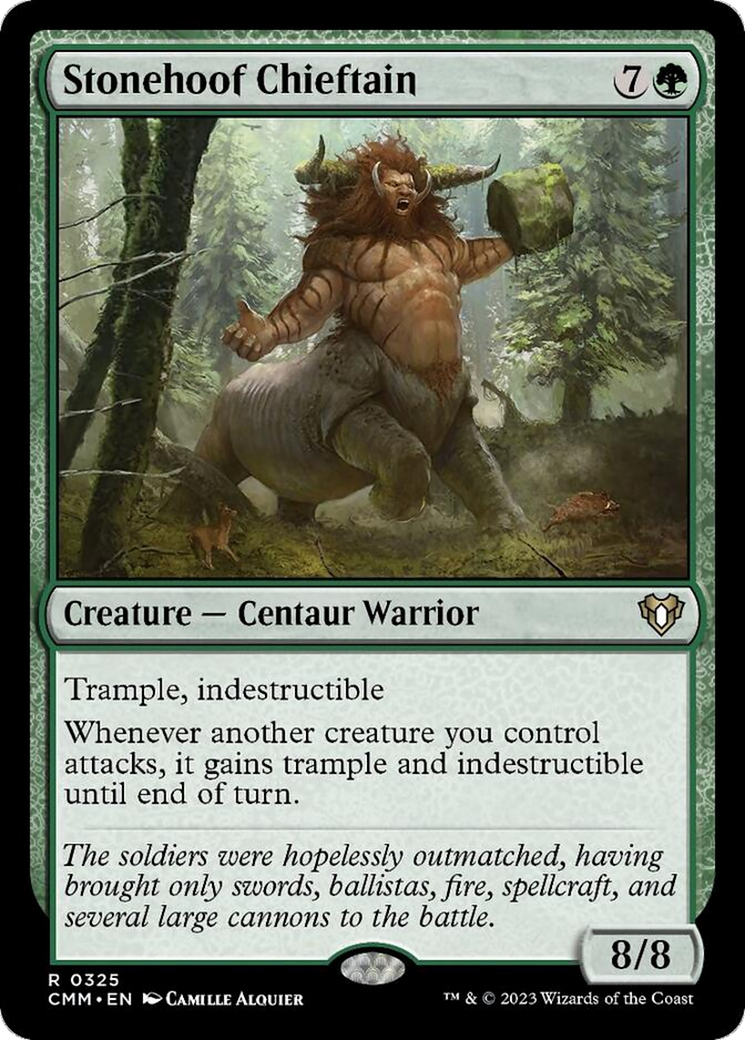 Stonehoof Chieftain [Commander Masters] | Odin's Place