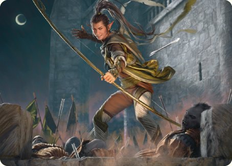 Legolas, Counter of Kills Art Card [The Lord of the Rings: Tales of Middle-earth Art Series] | Odin's Place