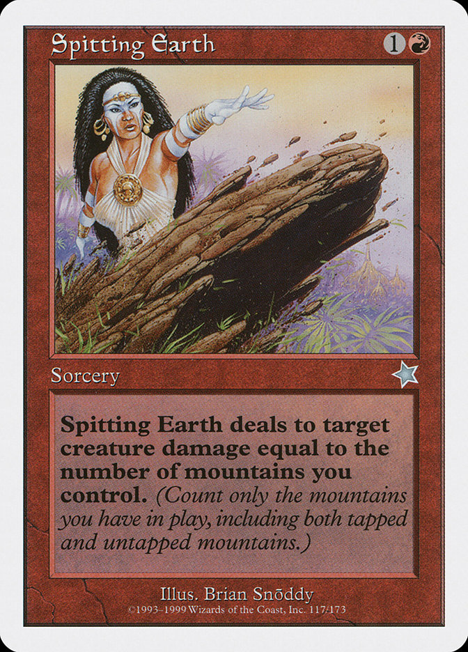 Spitting Earth (117) [Starter 1999] | Odin's Place