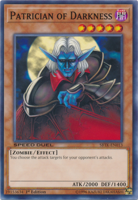 Patrician of Darkness [SBTK-EN013] Common | Odin's Place
