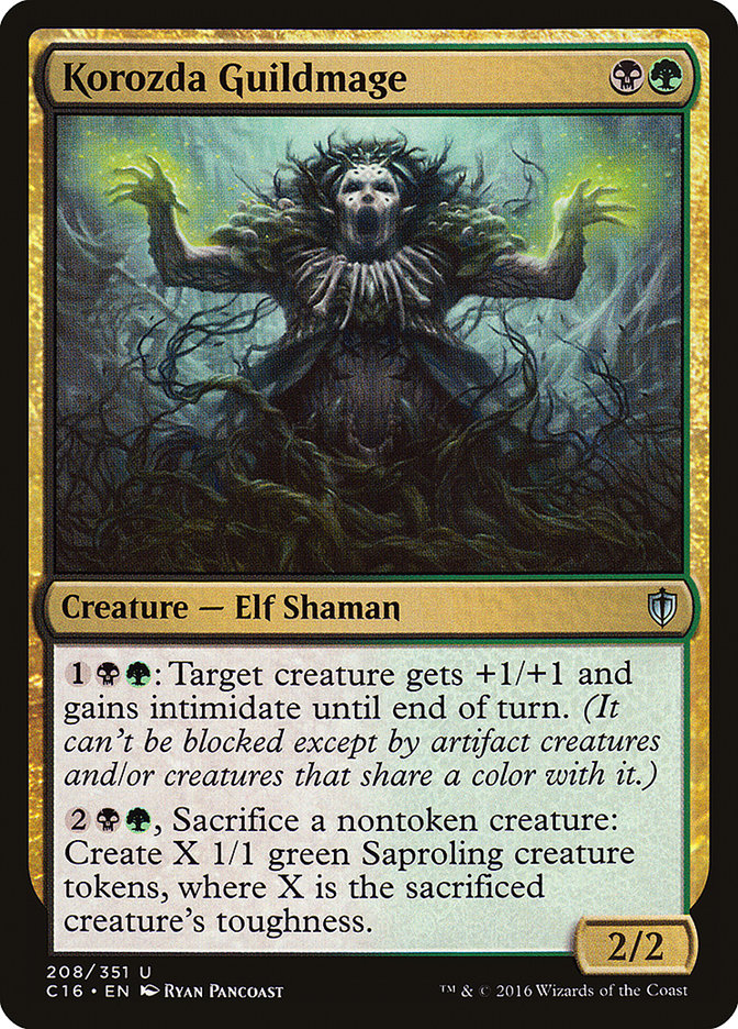 Korozda Guildmage (208) [Commander 2016] | Odin's Place