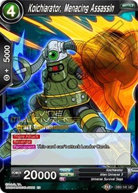 Koichiarator, Menacing Assassin (Divine Multiverse Draft Tournament) (DB2-141) [Tournament Promotion Cards] | Odin's Place