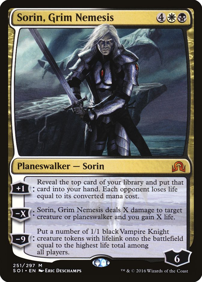 Sorin, Grim Nemesis (251) [Shadows over Innistrad] | Odin's Place