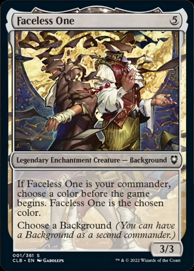 Faceless One [Commander Legends: Battle for Baldur's Gate] | Odin's Place