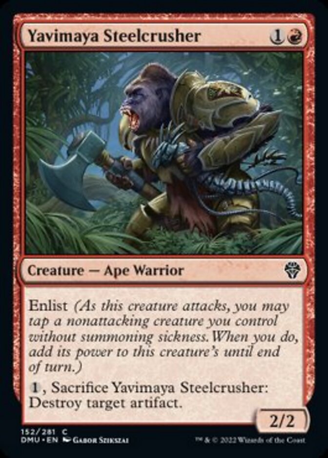 Yavimaya Steelcrusher [Dominaria United] | Odin's Place
