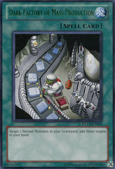 Dark Factory of Mass Production (Green) [DL13-EN015] Rare | Odin's Place