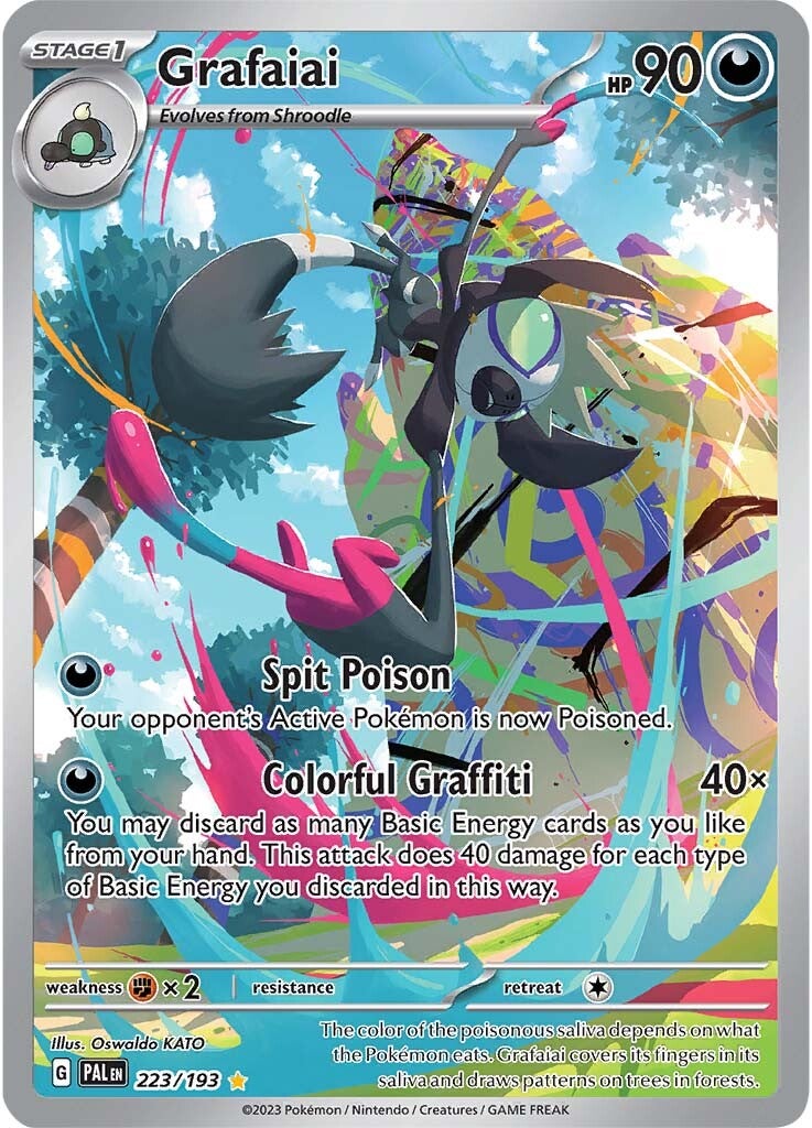 Grafaiai (223/193) [Scarlet & Violet: Paldea Evolved] | Odin's Place