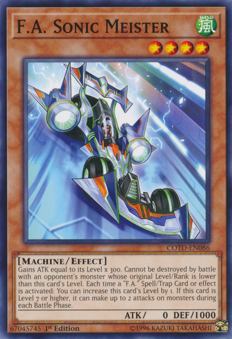 F.A. Sonic Meister [COTD-EN086] Common | Odin's Place